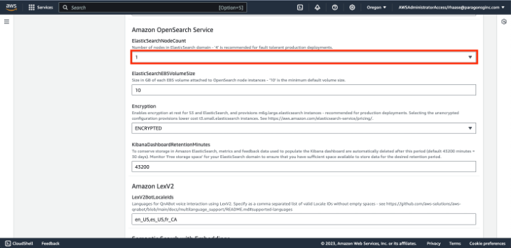 Amazon Open Search