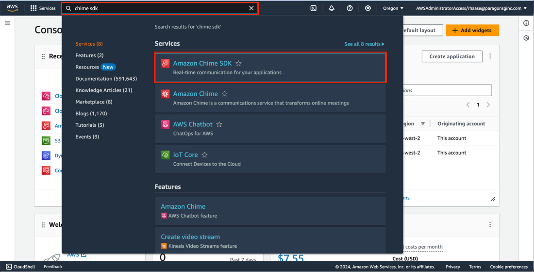 Chime SDK