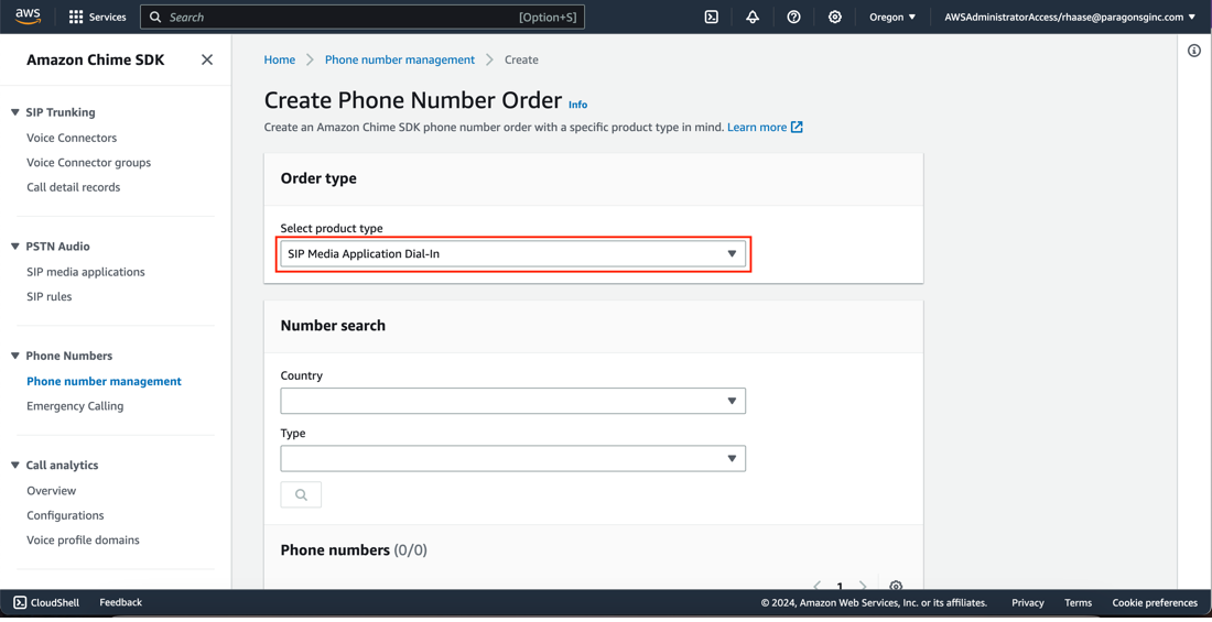 Select a number